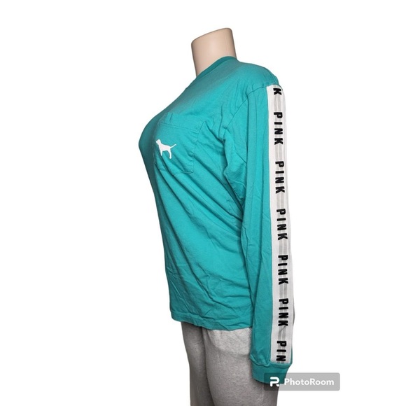 PINK turquoise long sleeve - Picture 4 of 15